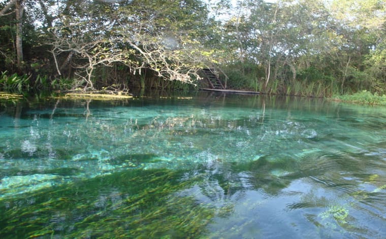 Foto de Flutuação no Rio Sucuri